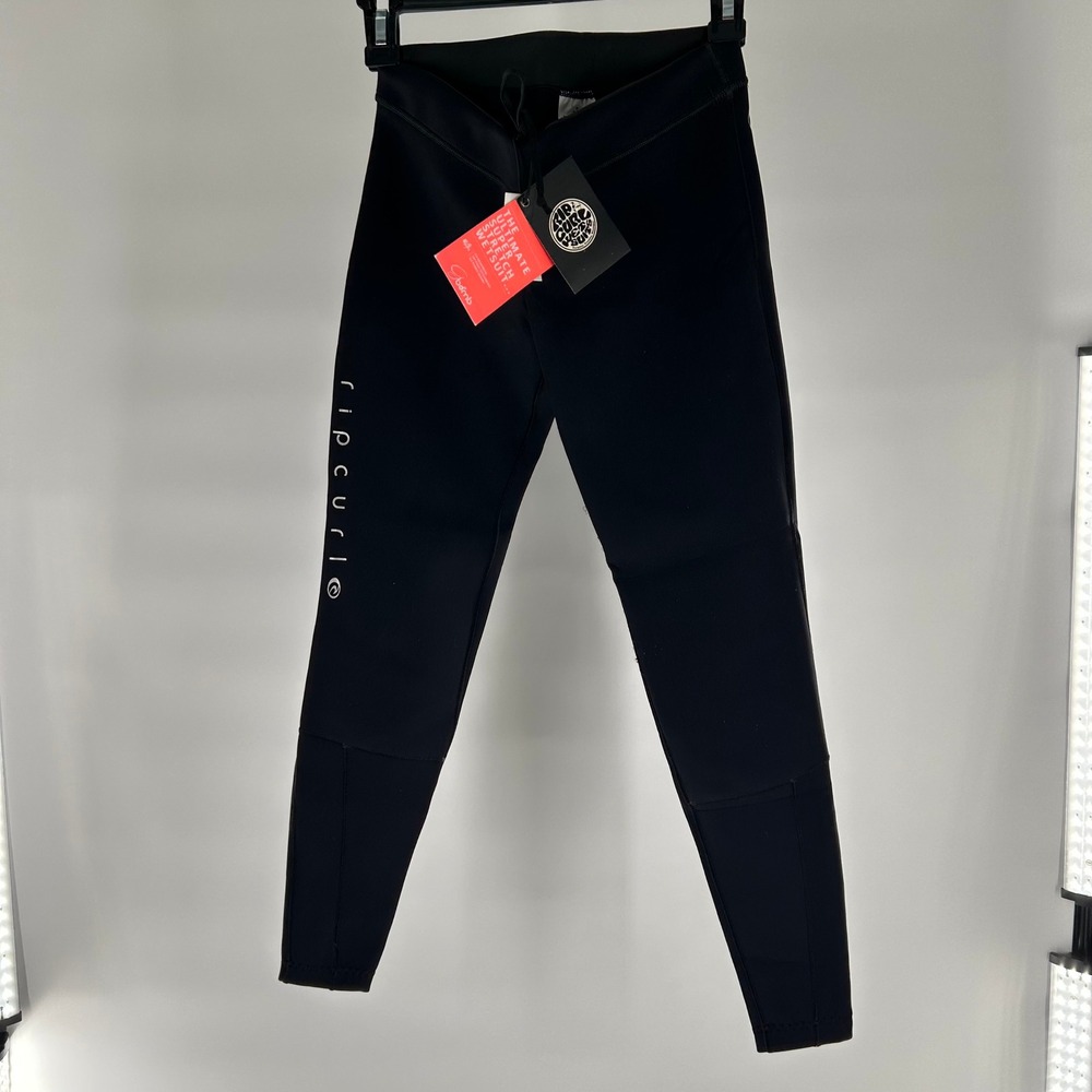 NEW WITH TAGS Rip Curl G Bomb Long Pant Wetsuit Women Black Size 4 E4 Neoprene